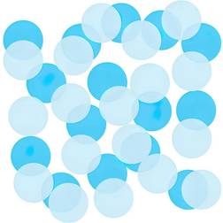 Amscan 360407-55 360407-55-Blue Tissue Table Confetti-14g, Blue