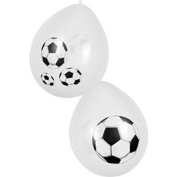 Vegaoo Voetbal Ballonnen 25cm (6st)