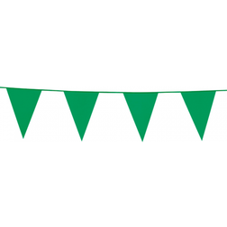 Globos Vimpel Flagguirlande Grøn