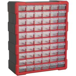 Sealey Cabinet Box 60 Drawer Red/Black