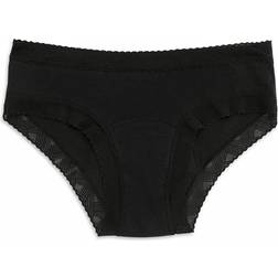 Platanomelón Kiwitas Double Blonda Menstrual Panties - Black