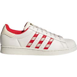 adidas Superstar - Cloud White/Off White/Vivid Red