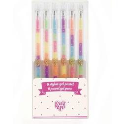 Djeco 6 pastel gel pens Rainbow