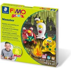 Staedtler Set Mod. clay Fimo kids F&P Monster