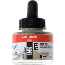 Amsterdam Acrylic Ink Bottle Warm Grey 30ml