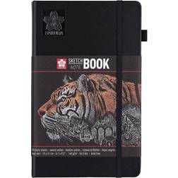 Sakura Sketch/note book 13 x 21 cm 80 pages black paper 140g