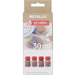 Royal Talens Metallfärgset 4X30ML
