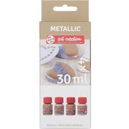 Royal Talens Metallic Maling 4-Pak