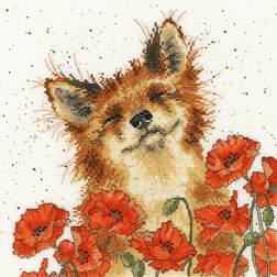 Bothy Threads Cross Stitch Kit Poppy Field