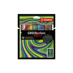 Stabilo GREENcolors arty, 24 farver