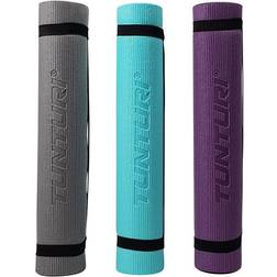 Tunturi PVC yogamåtte Fitnessmåtte 4 mm tyk