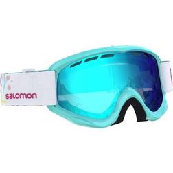 Salomon Gafas de snowboarding juke blanco infantil Blanco Talla única