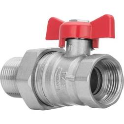 Invena Perfexim Water ball valve WZ DN15 with screw connection, butterfly, reinforced PHA-005 G1/2 (00-005-0150-000)