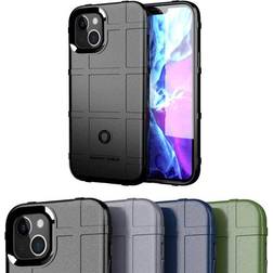 CaseOnline Rugged Shield Case for iPhone 13