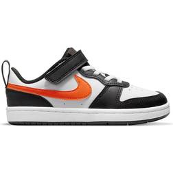 Nike Court Borough Low 2 PSV - White/Total Orange/Black