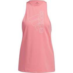 adidas Badge Of Sport Tank Top Women - Hazy Rose/White