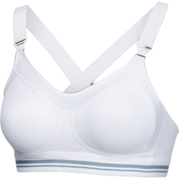 Schiesser High Impact Active Sports Bra - White