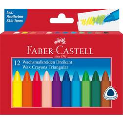 Faber-Castell Kridt Trekant 12p