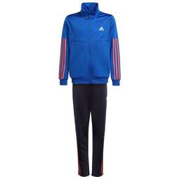 Adidas 3-stripes Team Tracksuit - Hi-Res Blue/Semi Turbo