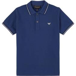 Emporio Armani Logo Polo Shirt - Blue