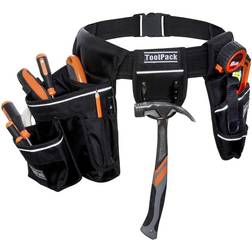 Toolpack Double-pouch Tool Belt Specter Black