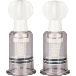 Easytoys Ventouses de clitoris et tétons, 2 pièces Transparent