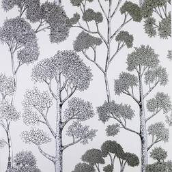 Arthouse Delamere WhiteSilver Wallpaper