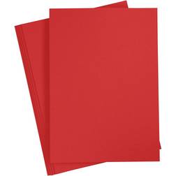 Creativ Company Papir, rød, A4 210x297 mm, 70 g, 20stk