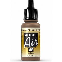 Vallejo AV Model Air 17ml Us Earth Red