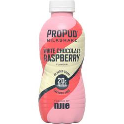 NJIE ProPud Protein Milkshake White Chocolate Rasberry 330ml 1 st