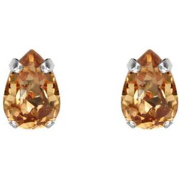 Caroline Svedbom Petite Drop Earrings - Silver/Light Colorado Topaz