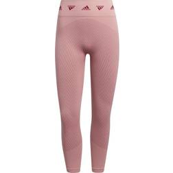 adidas Aeroknit Training 7/8 Tights Women - Legacy Burgundy/Wonder Mauve