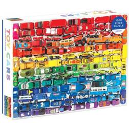 Galison Rainbow Toy Cars 1000 Pieces