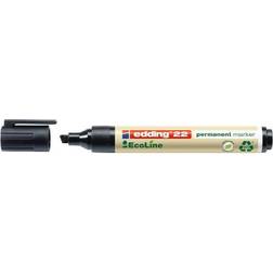 Edding 22 Ecoline Permanent Marker Black 1-5mm 10-pack