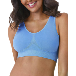 Wacoal B-Smooth Wireless Padded Bralette - Blue Yonder