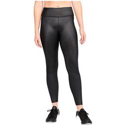 Nike Dri-FIT One Mid-Rise Shine Leggings Women - Black/White