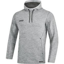 JAKO Basics Premium Hooded Sweater Unisex - Light Grey Melange