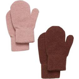 CeLaVi Magic Glitter Mittens 2-pack - Fudge (5862-645)