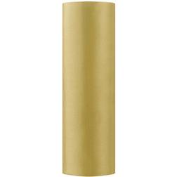 PartyDeco Satin bordløber Guld 0.16 x 9m