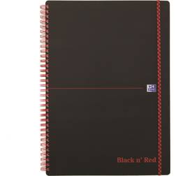 Oxford Black n' Red Notebook