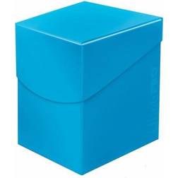 Ultra Pro Deck Box Eclipse 100 Solid Sky Blue (Blå, Holder 110 kort i lommer) #85685