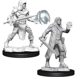 WizKids D&D Nolzur's Marvelous Unpainted Miniatures (W13) Multiclass Fighter Wizard Male