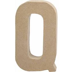 Creativ Company Letter, Q, H: 20,3 cm, W: 11,5 cm, thickness 2,5 cm, 1 pc