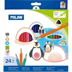 MiLAN 24 pencil crayons (0722324)