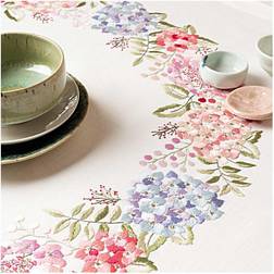 Rico Design Hydrangea Cloth Embroidery Kit