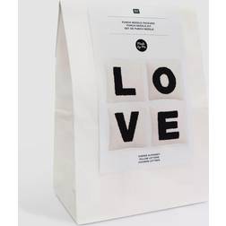 Rico Design Rico Design Punch Needle Packung Kissen Alphabet inkl. Punch Needle