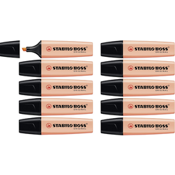 Stabilo BOSS ORIGINAL Pastel Creamy Peach Highlighter Box of 10