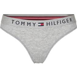 Tommy Hilfiger Logo Waistband Stretch Cotton Brief - Grey Heather