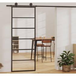 vidaXL - Porta Scorrevole Vetro Trasparente (76x205cm)