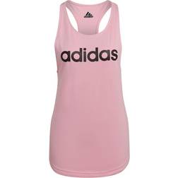 adidas Essentials Loose Logo Tank Top - Light Pink/Black